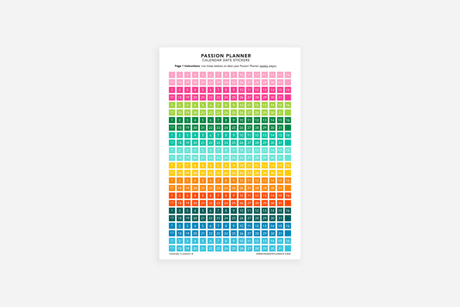 Calendar Date Stickers - Image 13