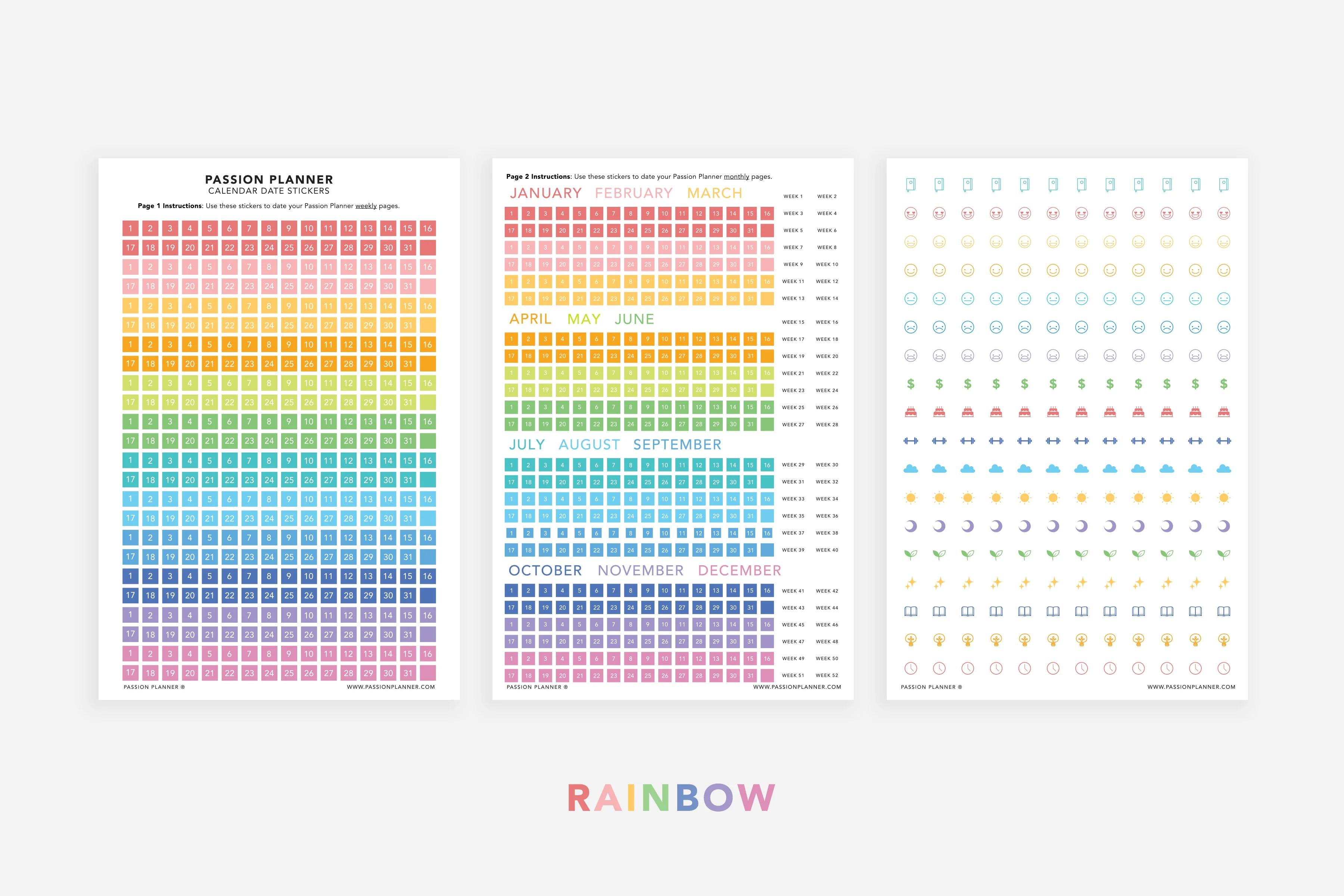 Calendar Date Stickers - Image 6