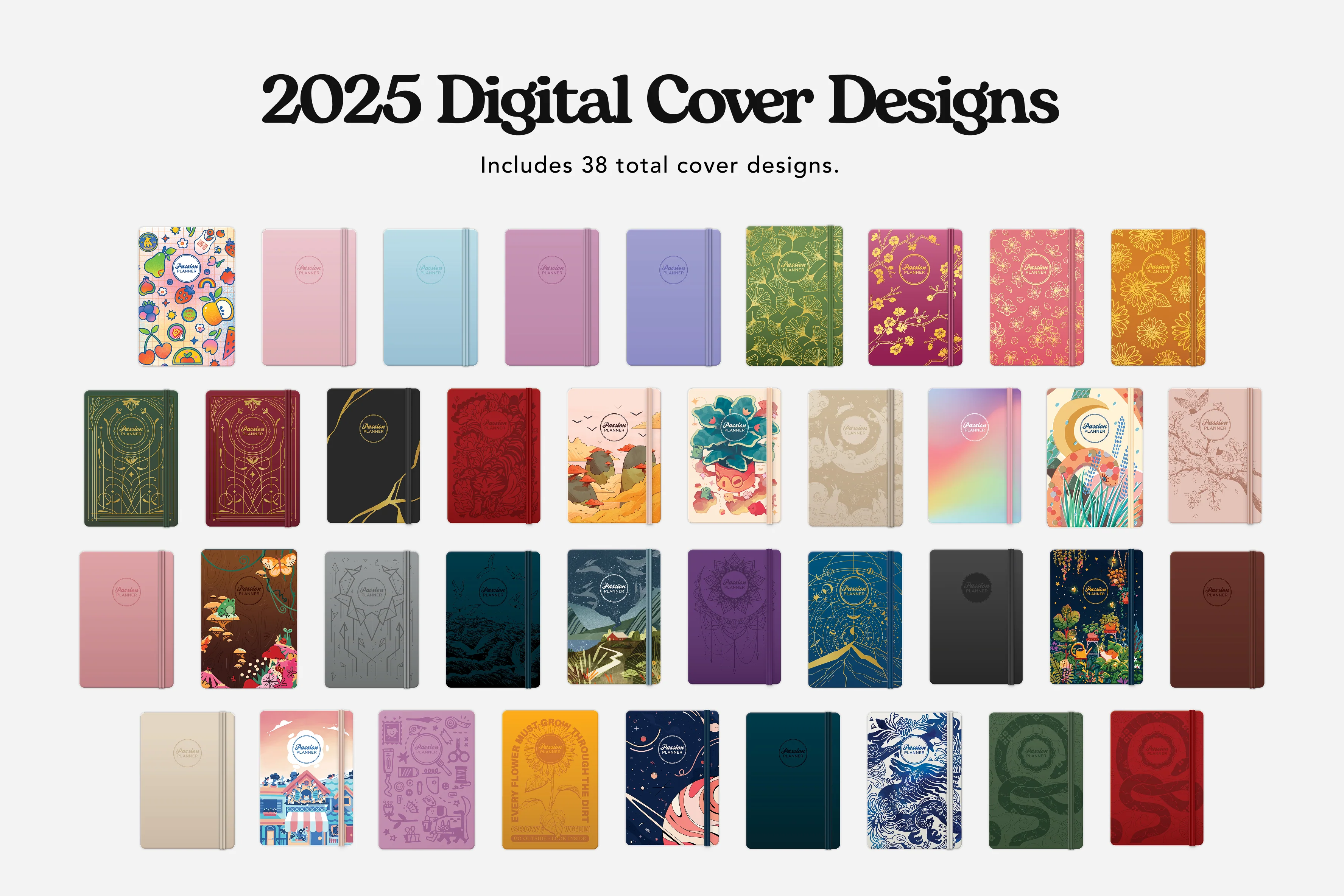 Digital Mid-Year Planner - 2025-2026 Weekly & Daily - Rainbow Prisma Bundle - Image 6