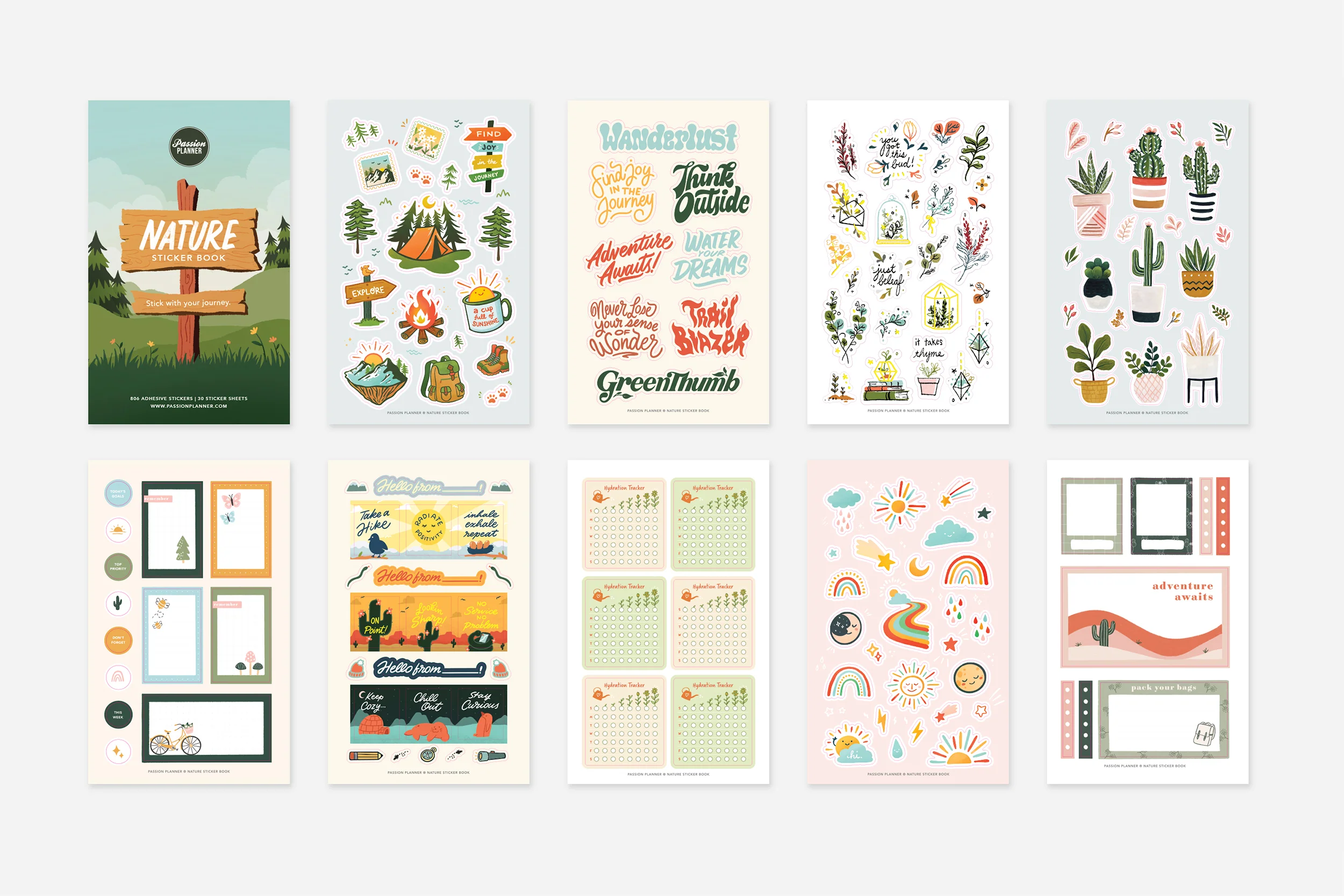 Digital Nature Sticker Book - Image 3