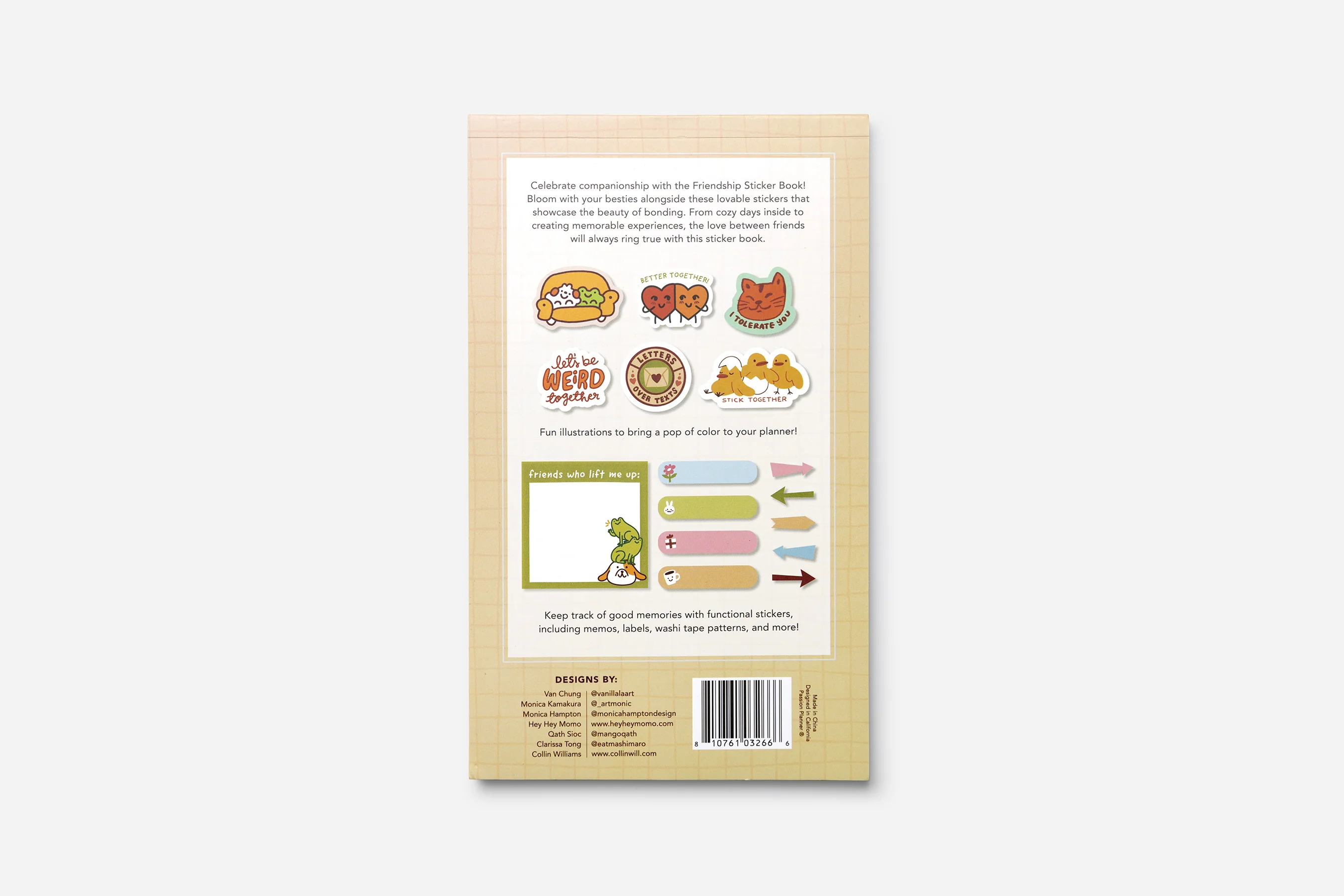 Friendship Sticker Book - Image 5