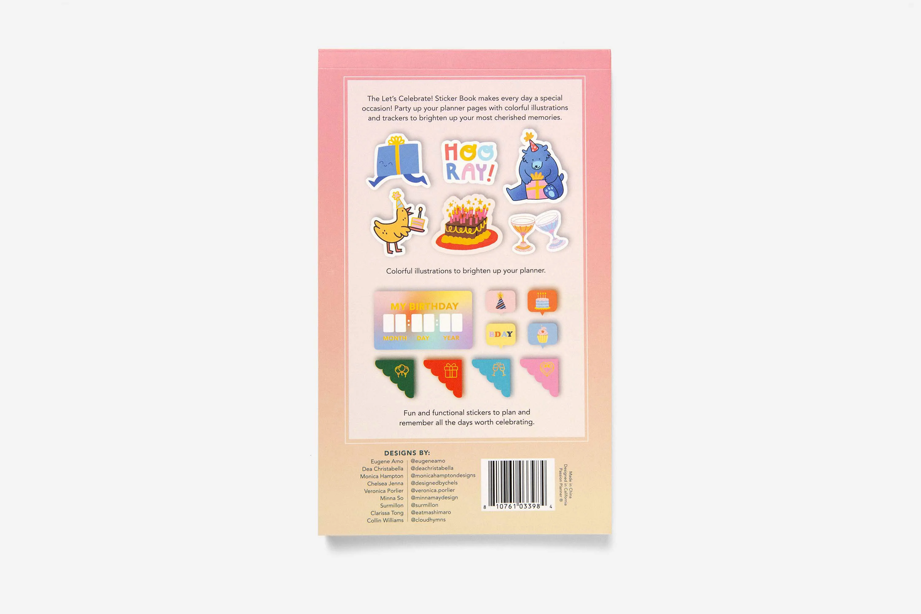 Let's Celebrate! Sticker Book - Image 5