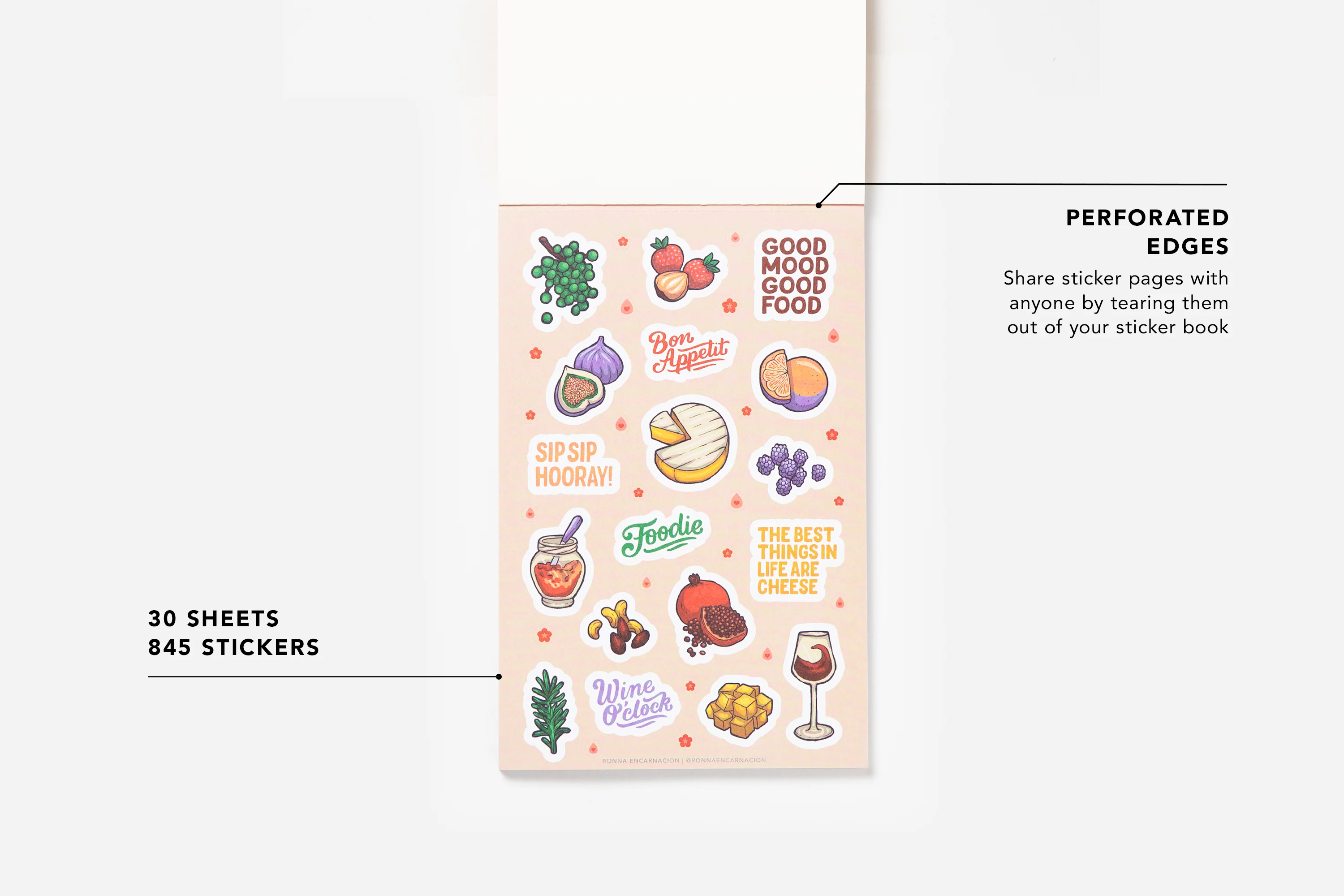 Let's Eat! Foodie Sticker Book - Image 5