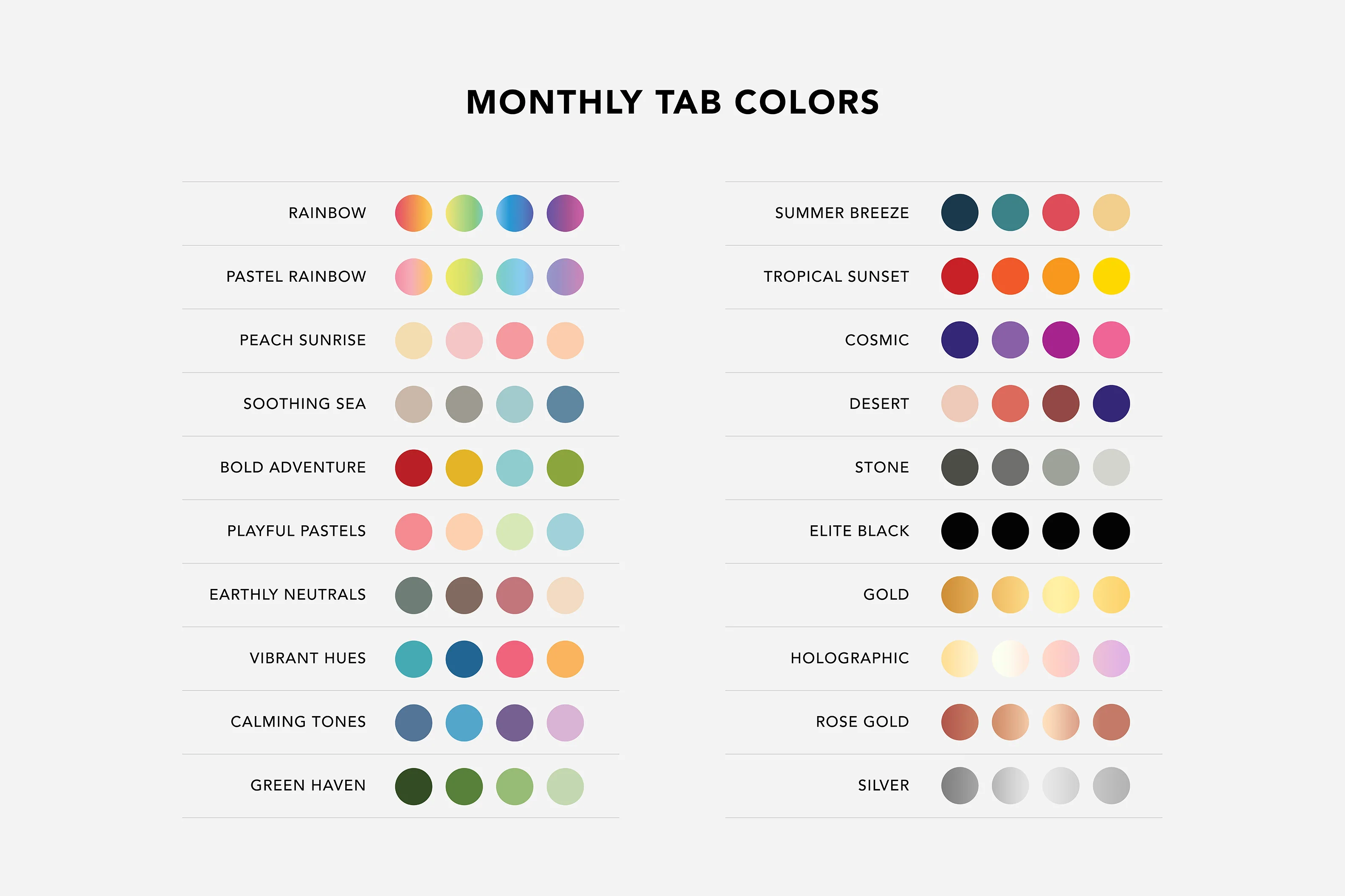 Monthly Tabs - Image 3
