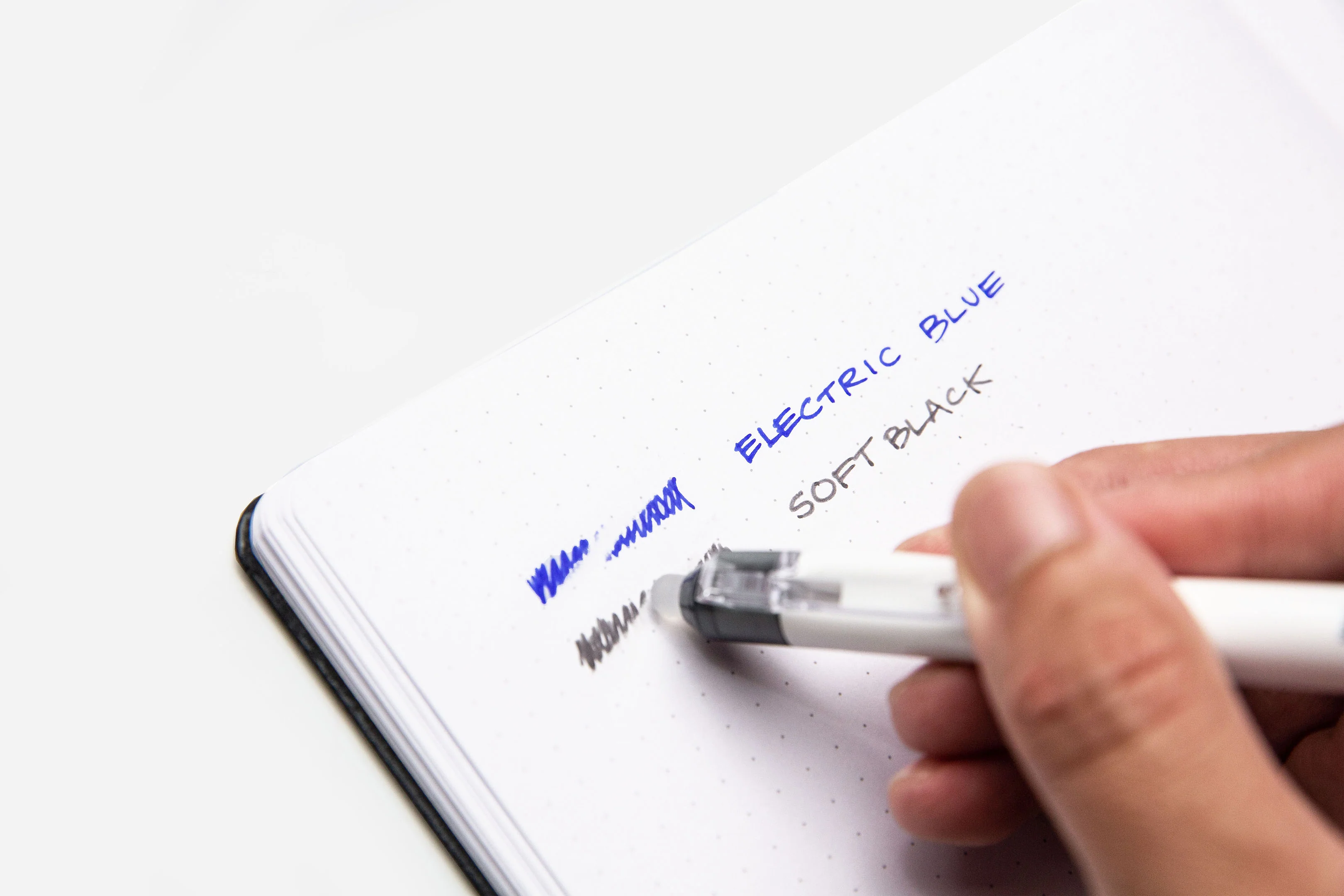 Passion Erasable Pens Starter Pack - Electric Blue (6 Pens + 8 Refills) - Image 4