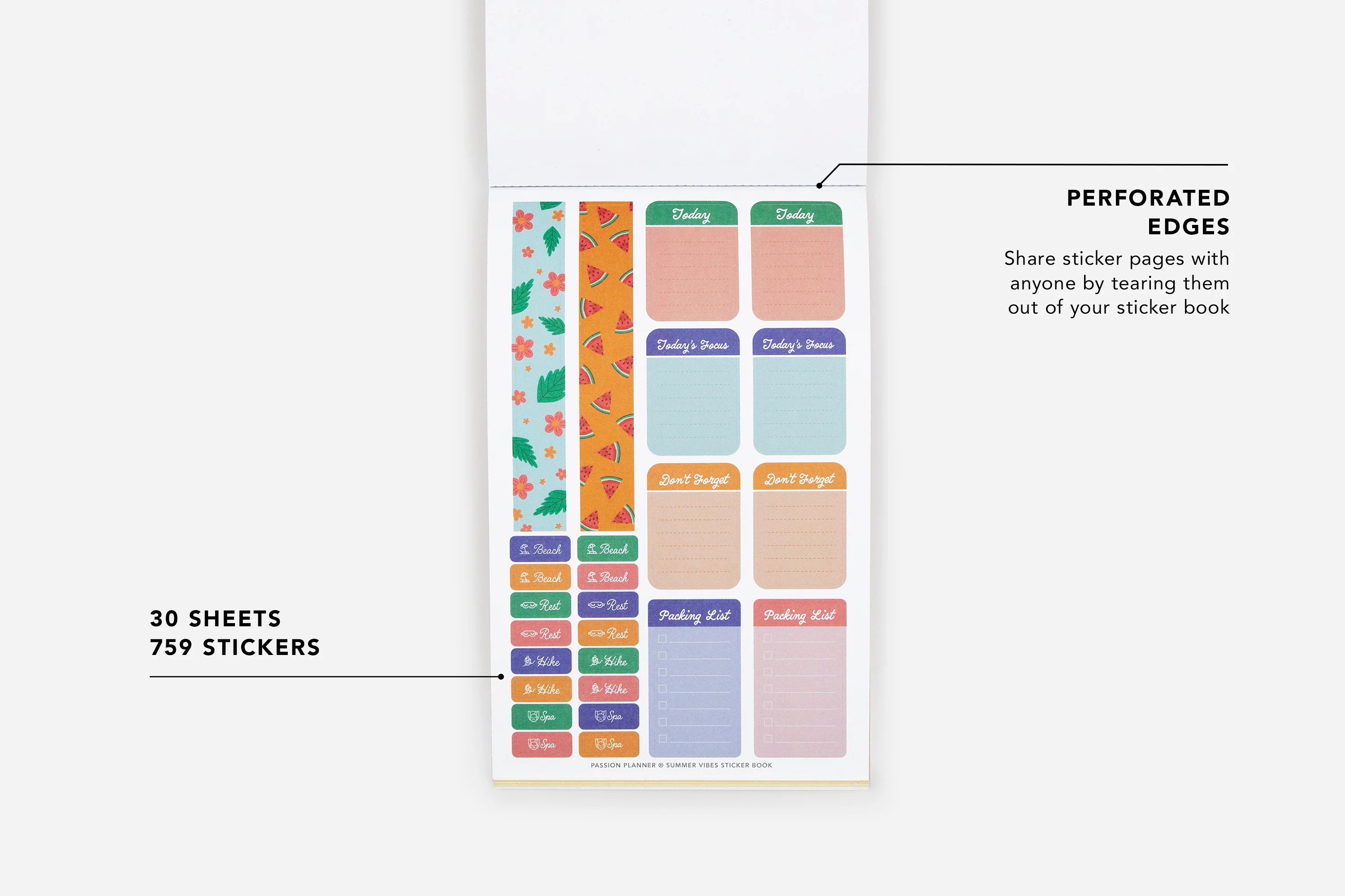 Summer Vibes Sticker Book - Image 4