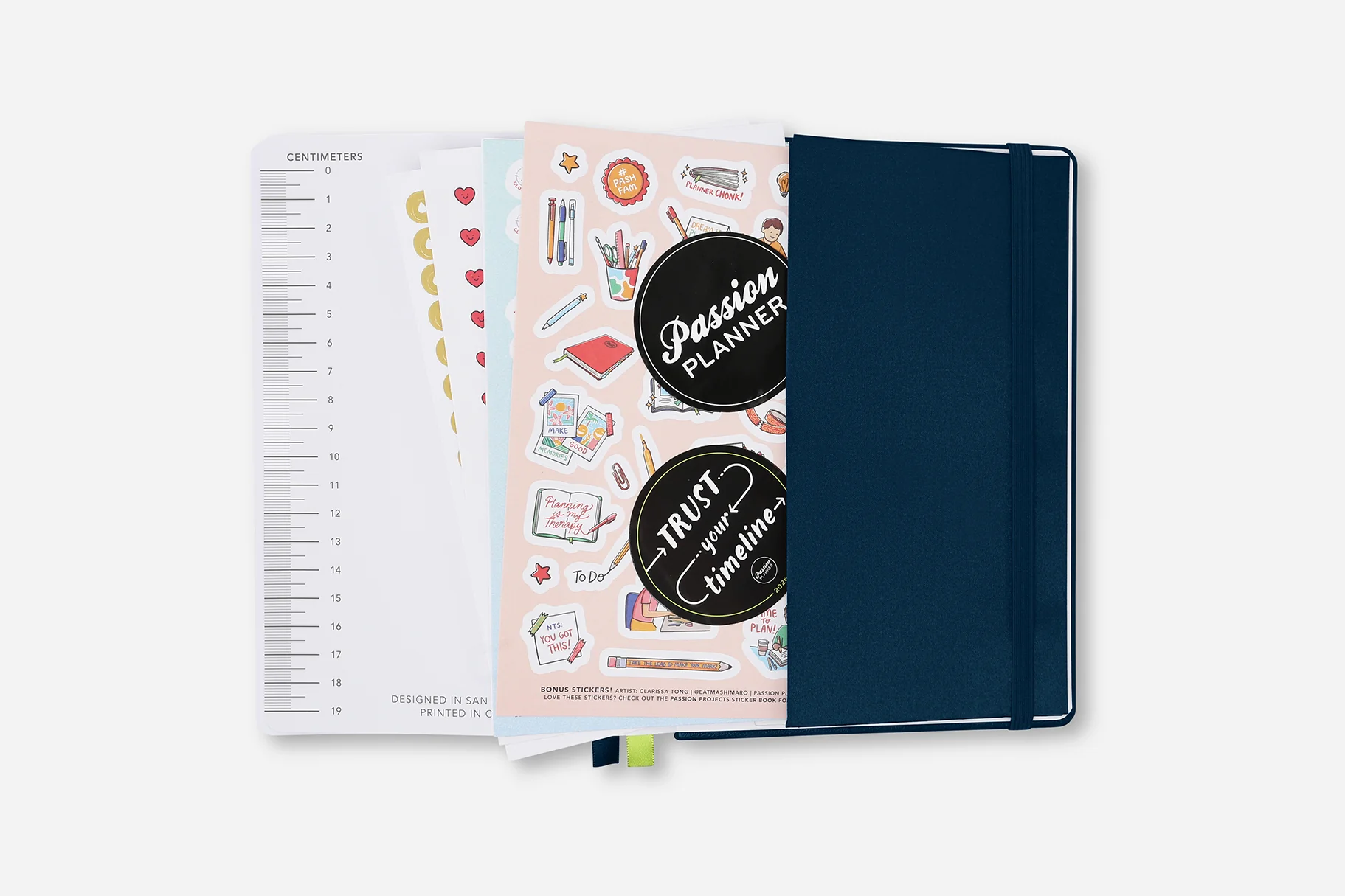 Weekly 2026 Planner - Sapphire Gilded Magic - Image 3
